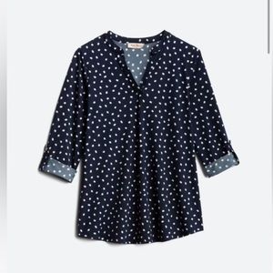 Full Moon Maternity Blouse Shirt 3/4 sleeve - XS